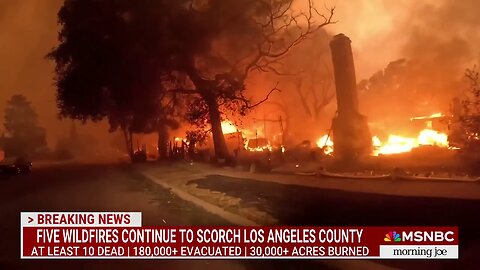 We continue to see mass destruction: Altadena CA.