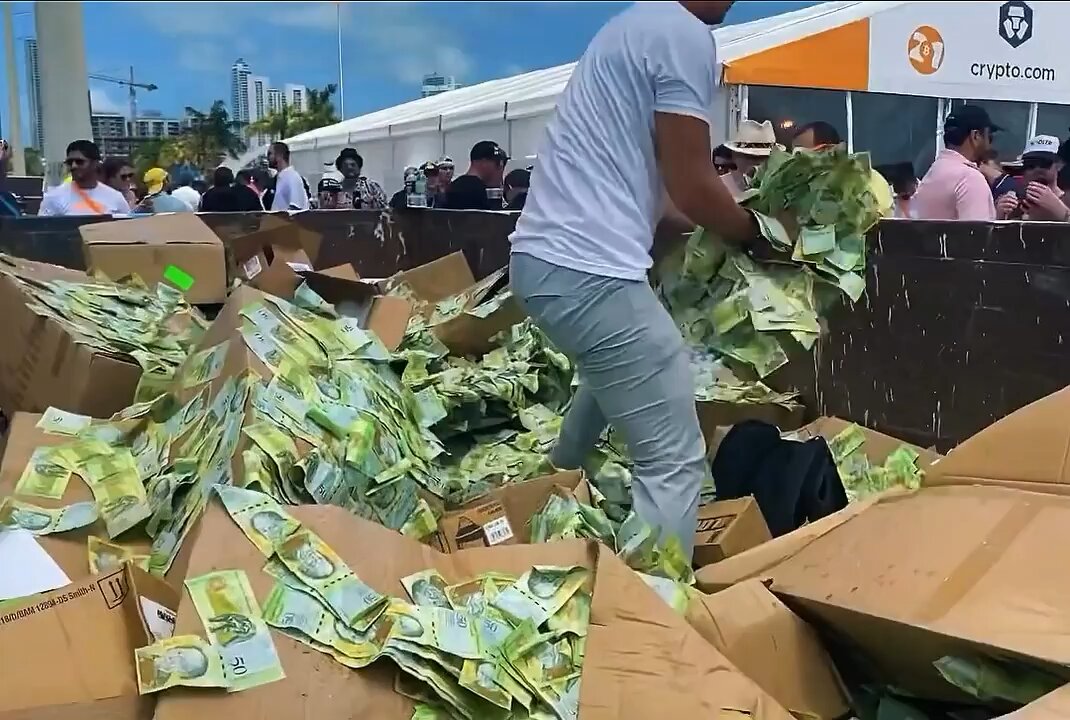 Venezuela money is worthless.