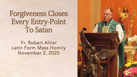 Forgiveness Closes Every Entry Point To Satan