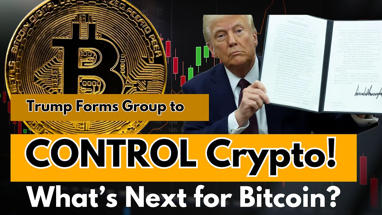 🔴FREE BITCOIN? Trump Creates Group to CONTROL the Crypto Market! What to Expect?