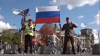 Russische Nationalhymne - Berlin 3. Oktober 2025