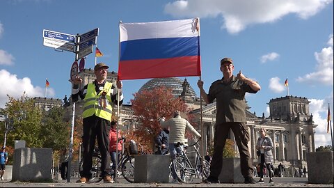 Russische Nationalhymne - Berlin 3. Oktober 2025