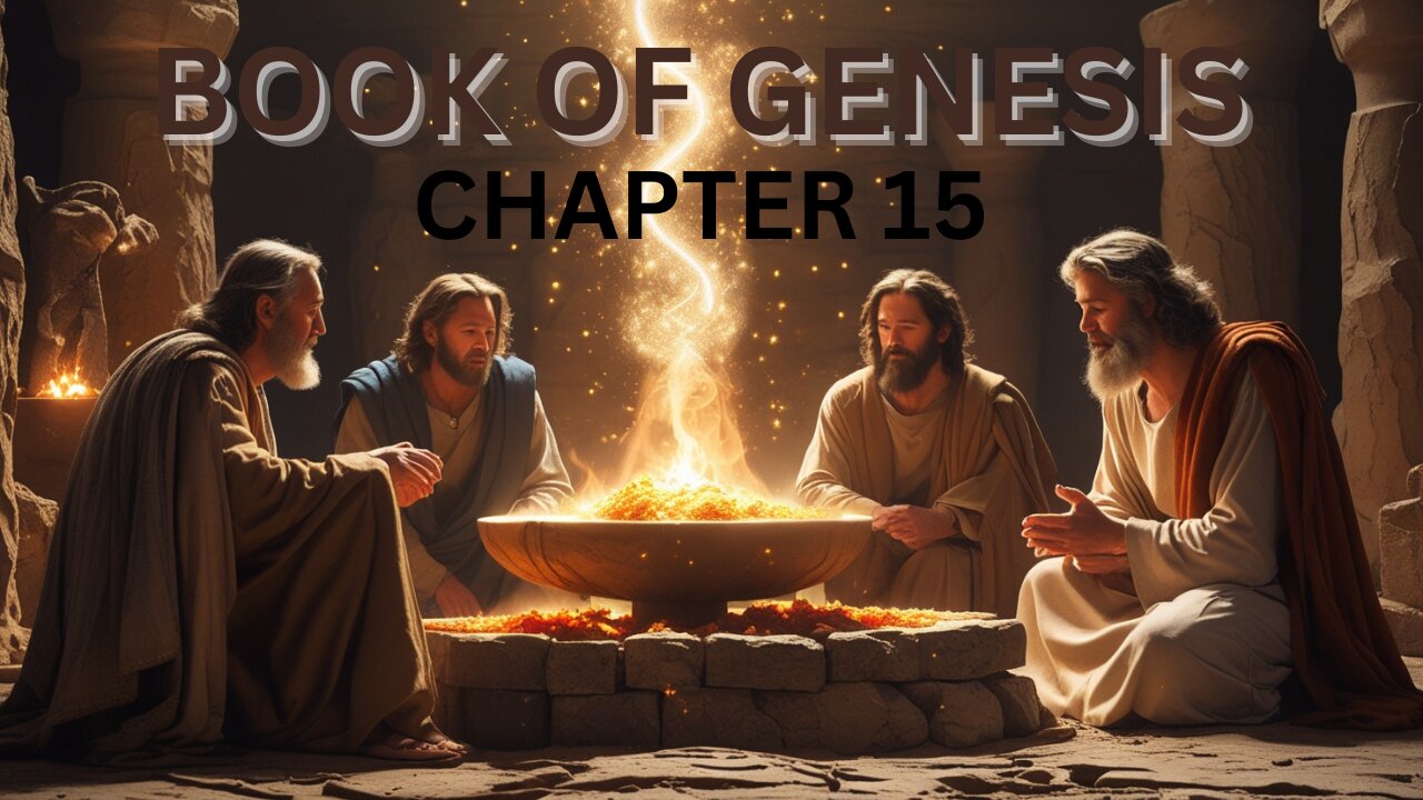 🔴 Genesis 15 - God’s Covenant with Abram & Promise of a Great Nation | KJV Audio & Text