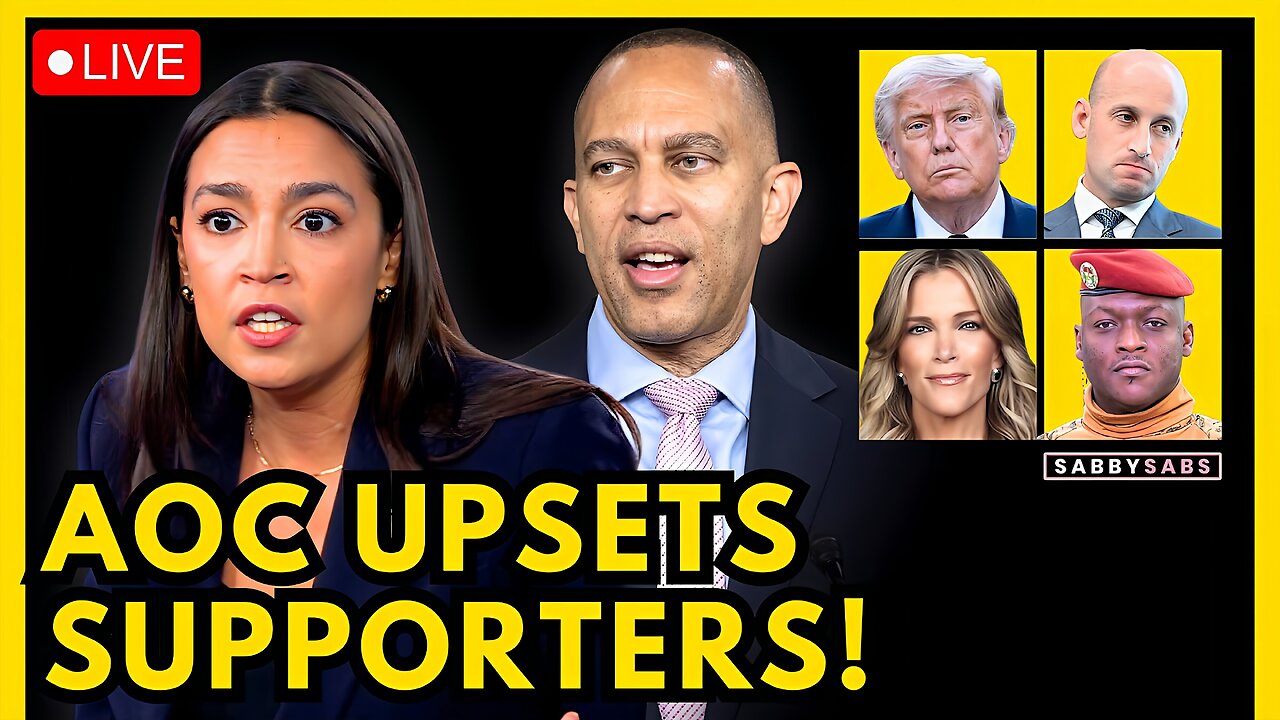 AOC ANGERS SUPPORTERS, TRUMP FAILS, STEPHEN MILLER ALERT, BURKINA FASO WIN, MEGYN KELLY CRASHES
