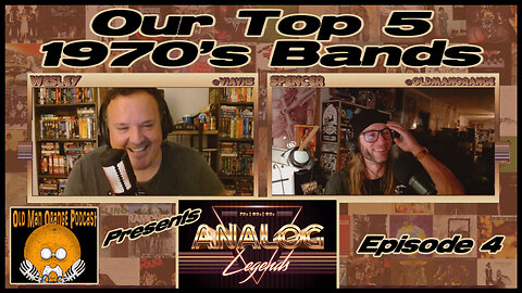 Our Top 5 1970's Bands - Analog Legends 4 - OMOP Presents