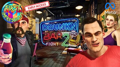 Drunken Bar Fight 2 FIRST IMPRESSIONS on Quest 3