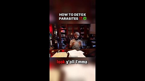 How to detox parasites 🦠 ‼️