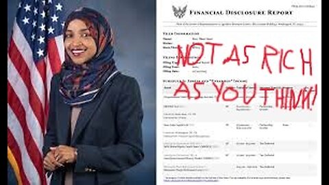 Ilhan Omar, the Millionaire Jihadist....?: Not Quite!