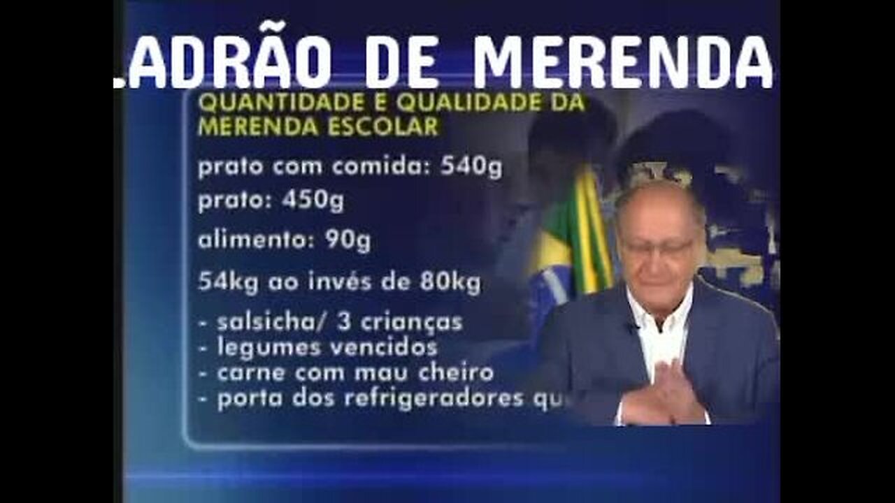 ALKIMIN O LADRÃO DE MERENDA ESCOLAR