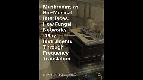 Mushrooms as Bio-Musical Interfaces: How Fungal Networks “Play” Instruments