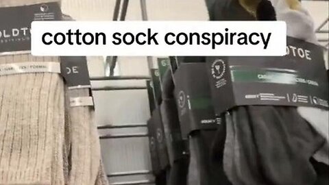 THE COTTON SOCK CONSPIRACY