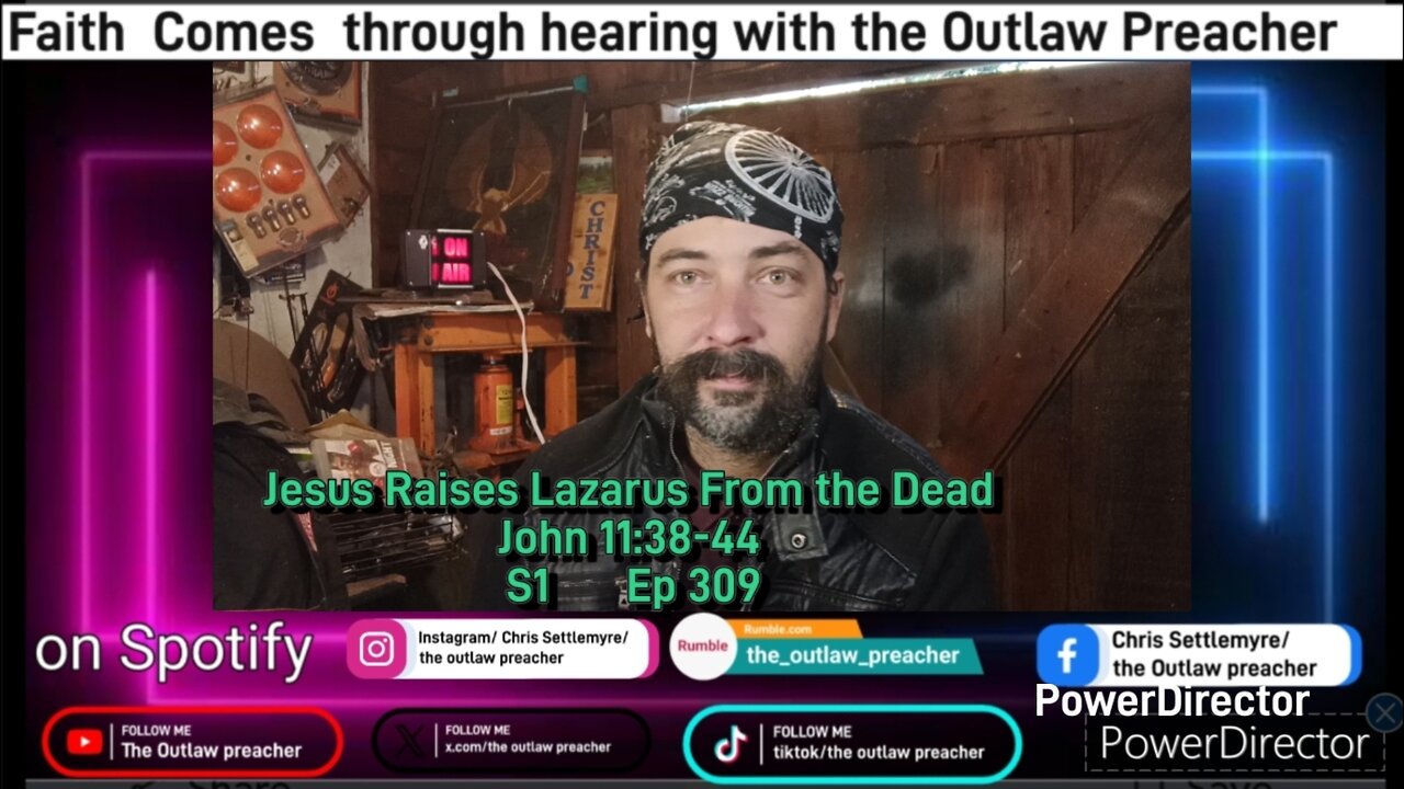 Jesus Raises Lazarus from the Dead John 11:38-44 S1 Ep 309