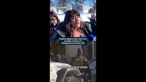 Federal agents arrest man after hours-long operation in Montgomery County.