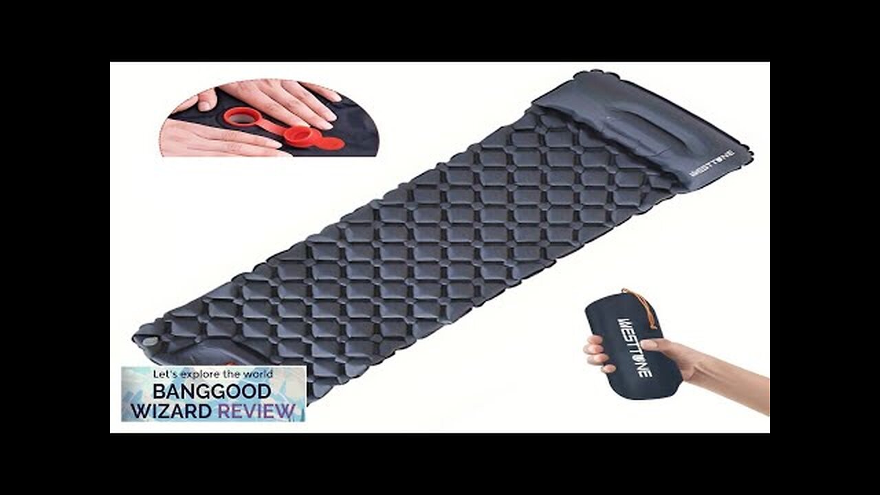 IPRee® Lightweight Inflatable Sleeping Pad Mattress with Pillow for Comfortable Hiking Review