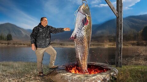 This Is How You Cook A GIGANTIC Fish To Perfection PSN Experiment