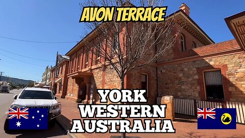 Exploring York Australia: Walking Tour Along Avon Terrace 2024