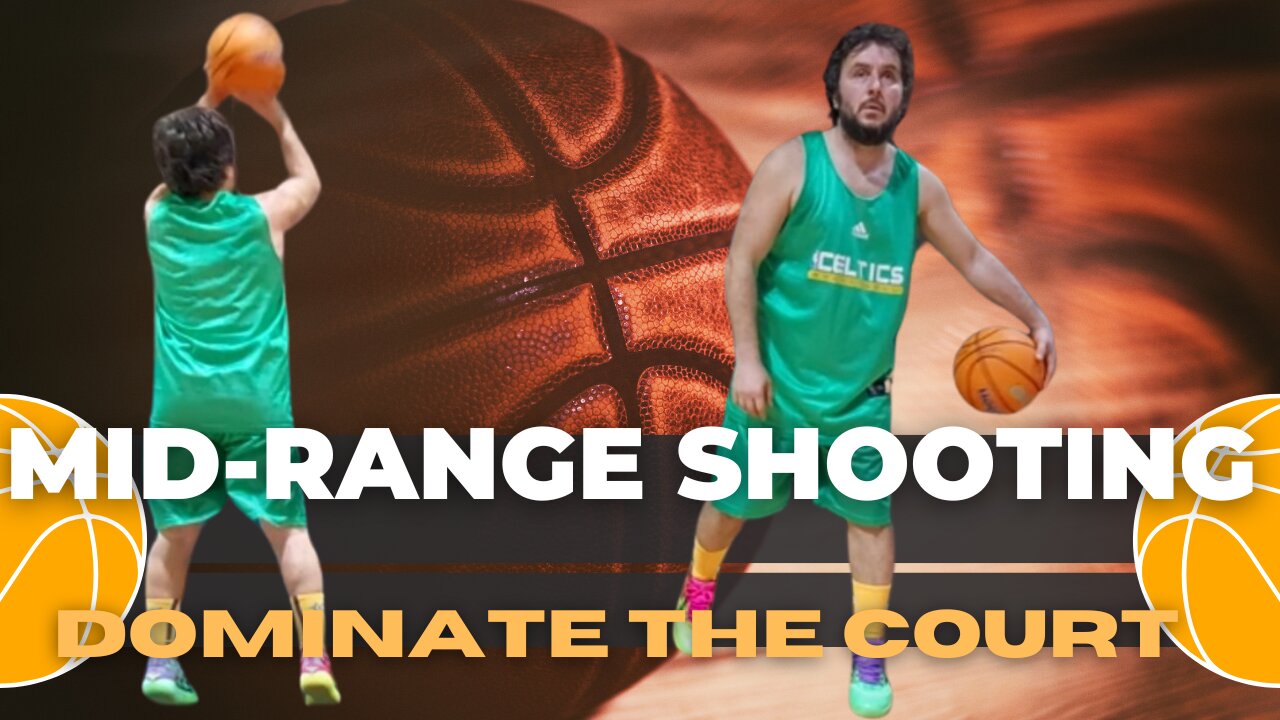 HOW TO IMPROVE YOUR SHOT WITH SOLO BASKETBALL MID-RANGE SHOOTING WORKOUT