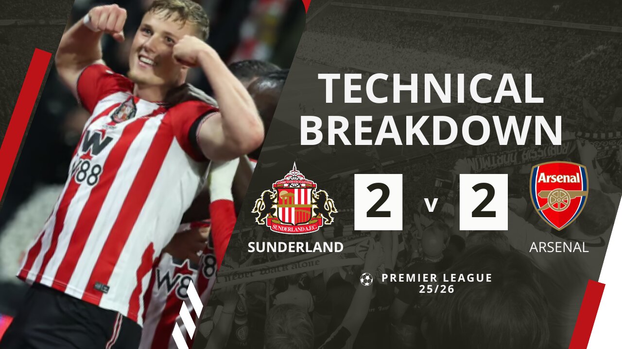 TOP OF THE TABLE DRAMA! 😱 Brobbey’s LATE Goal STUNS Arsenal! | Sunderland 2-2 Arsenal |