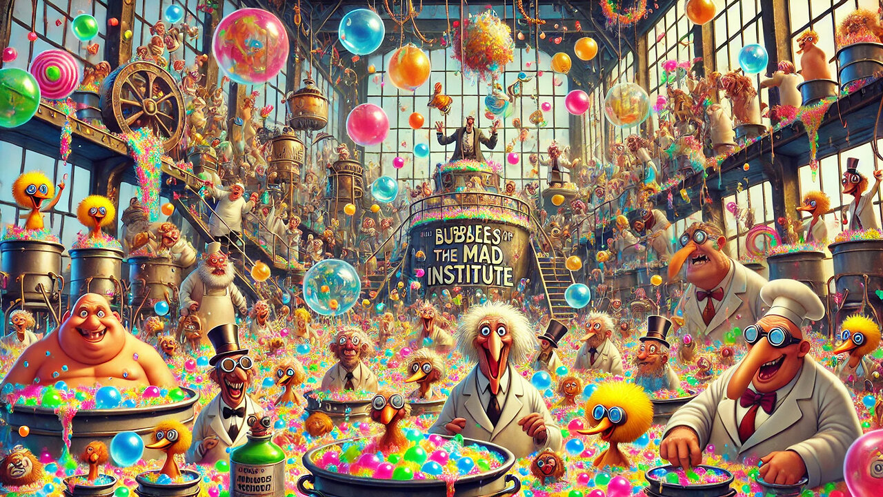 Бульбашки шкварчащего ебанариума усех обляпывают