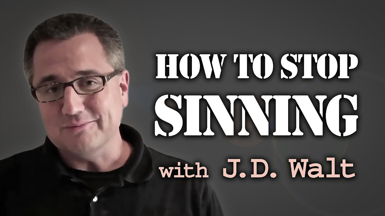 How To Stop Sinning - J.D. Walt on LIFE Today Live