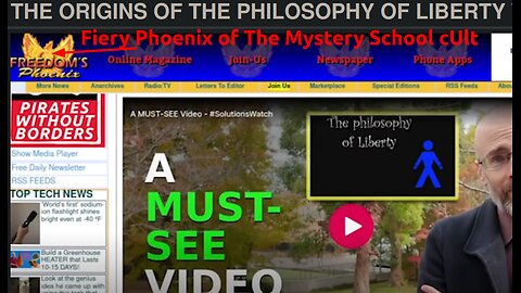 Masonic Hidden Mockery of Sheeple Liberty (By Corbett)