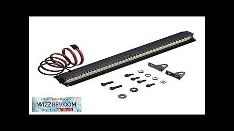 36LED Super Bright LED Light Bar Roof Lamp Set for 1/10 TRX4 Review