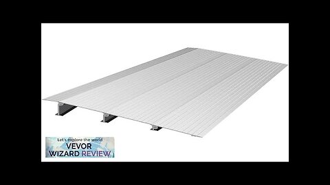 VEVOR Transitions Modular Entry Ramp 3" Rise Door Threshold Ramp Aluminum Threshold Review