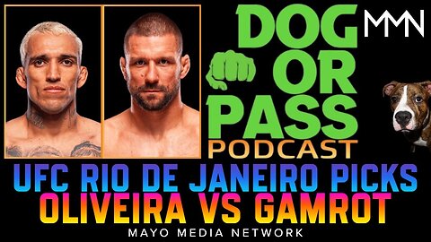 UFC Fight Night Rio Picks, Previews | Charles Oliveira Vs Mateusz Gamrot Bets, Predictions, Props