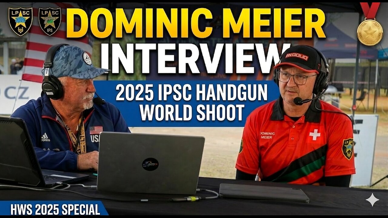 Dominic Meier Full Interview - 2025 IPSC Handgun World Shoot