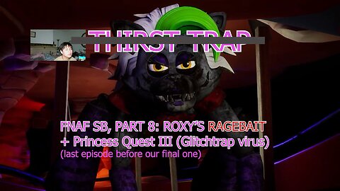 FNAF Security Breach Gameplay: Roxy gets ragebaited💀🥀, Princess Quest 2 Gameplay