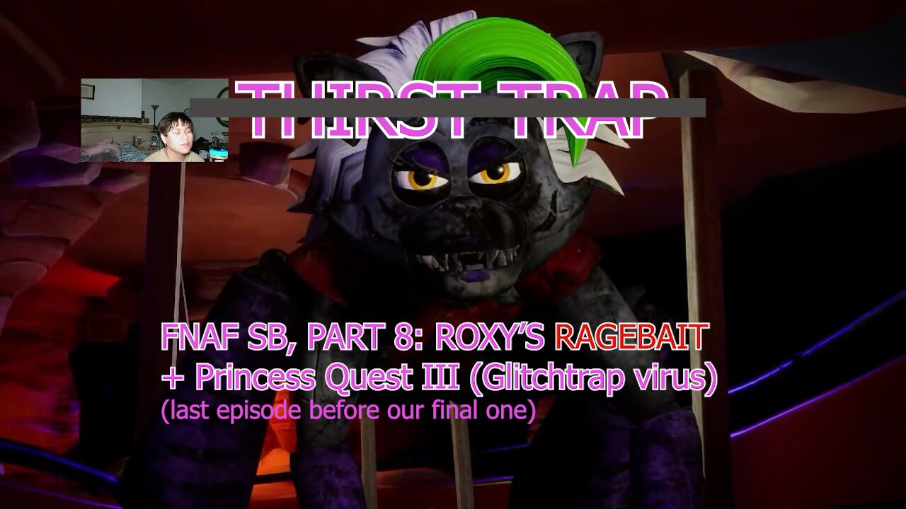 FNAF Security Breach Gameplay: Roxy gets ragebaited💀🥀, Princess Quest 2 Gameplay