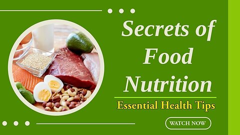 Health Tips Food Nutrition Facts and Benefits