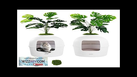 VEVOR Odor-Free Plant Cat Litter Box Hidden Cat Litter Box with Artificial Review