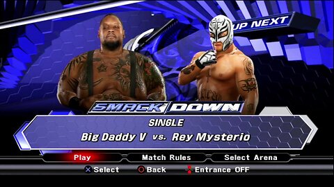 WWE Smackdown vs. Raw 2009 - Big Daddy V vs. Rey Mysterio