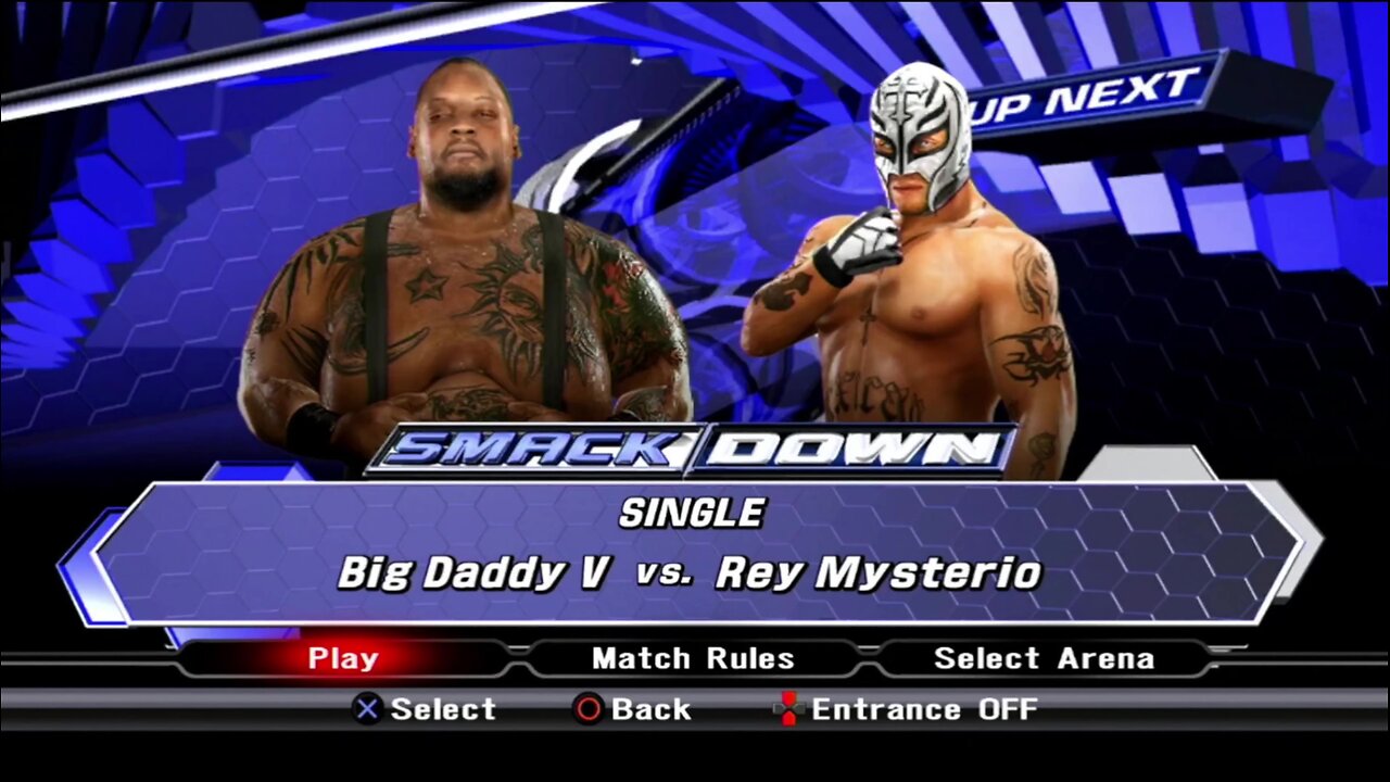 WWE Smackdown vs. Raw 2009 - Big Daddy V vs. Rey Mysterio