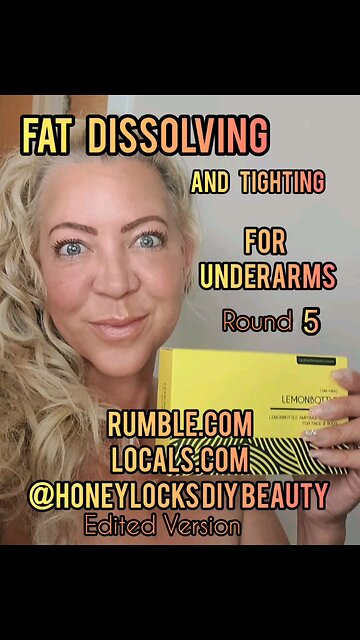 Lemon Bottle Fat Dissolving & Tightening Round 5 💖 Edited Bersion