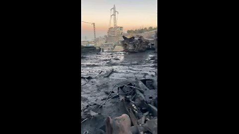 Results of the IDF attack early this morning in southern Lebanon.