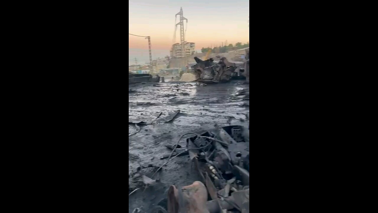 Results of the IDF attack early this morning in southern Lebanon.