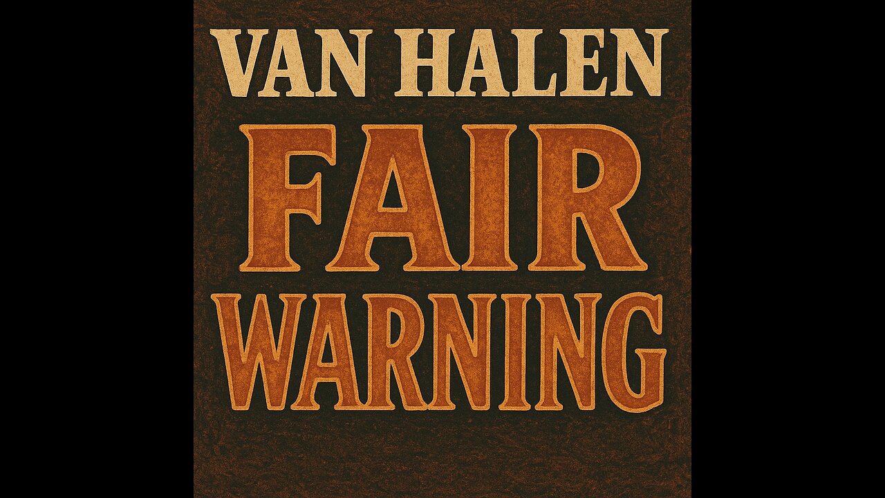 Fair Warning - Van Halen