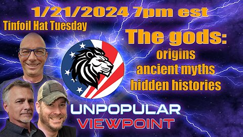 Tinfoil Hat Tuesday: The gods: origins, ancient myths, hidden history