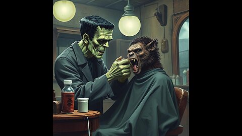 Frankenstein's Monster's Barbershop (Halloween Song)
