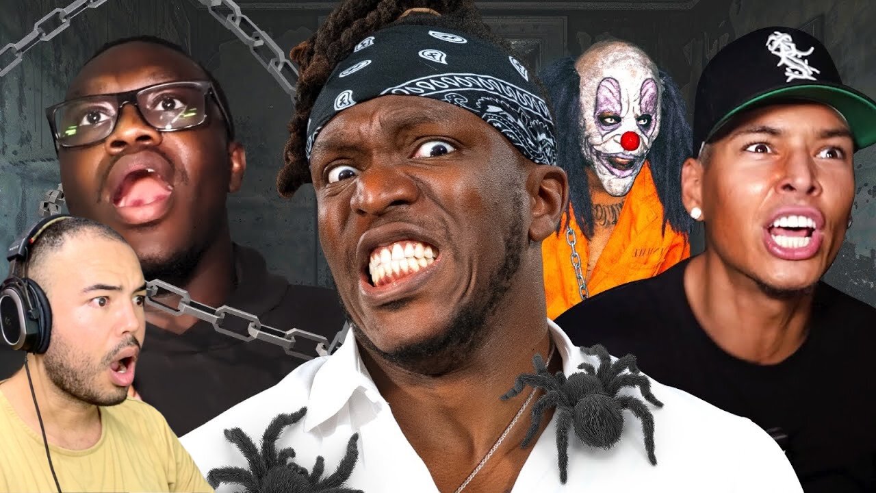Kalkazian react KSI | WORLD’S SCARIEST HORROR MAZE with DEJI & MARLON