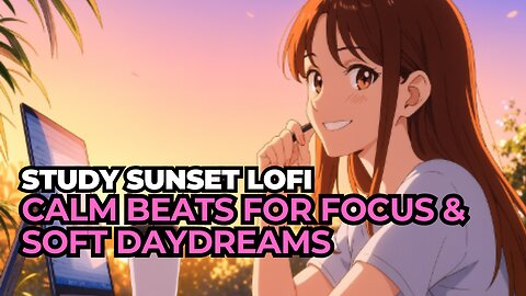 Soft Sunset LoFi | Chill Music for Work, Study & Creativity