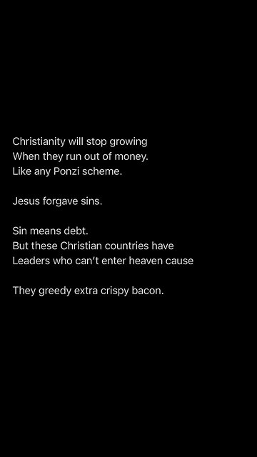 Jesus savings account