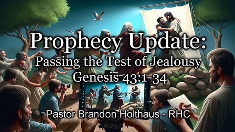 Prophecy Update: Passing the Test of Jealousy | Genesis 43:1-34