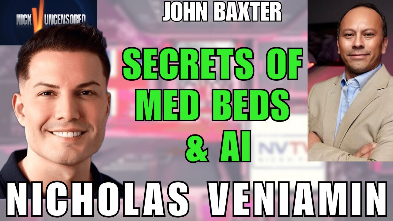 Trump, Med Beds & AI — John Baxter Speaks with Nicholas Veniamin