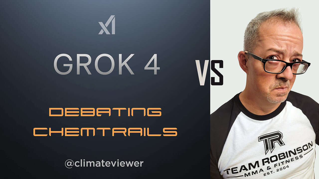 Debating Grok 4 on Chemtrails