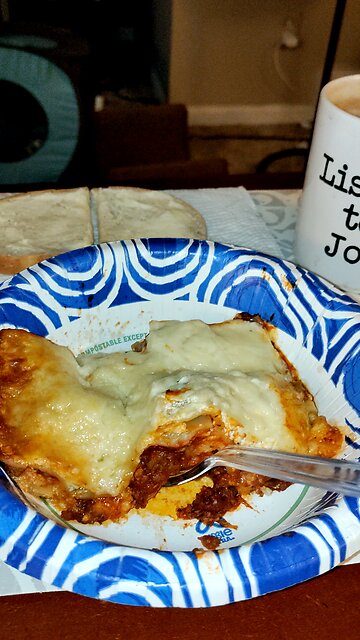 Homemade Lasagna, Made By Wife, Dbn, MI, 12/28/25