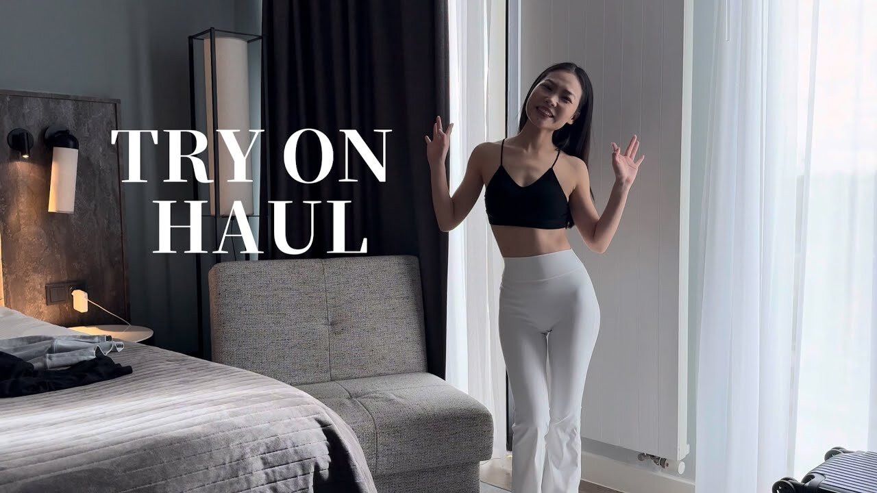 ACTIVEWEAR TRY ON HAUL | trendy casual leggings try on haul