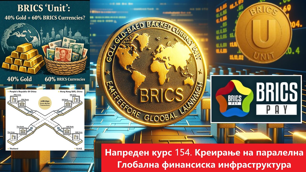 Напреден курс 154. Креирање на паралелна Глобална финансиска инфраструктура 25.01.2026
